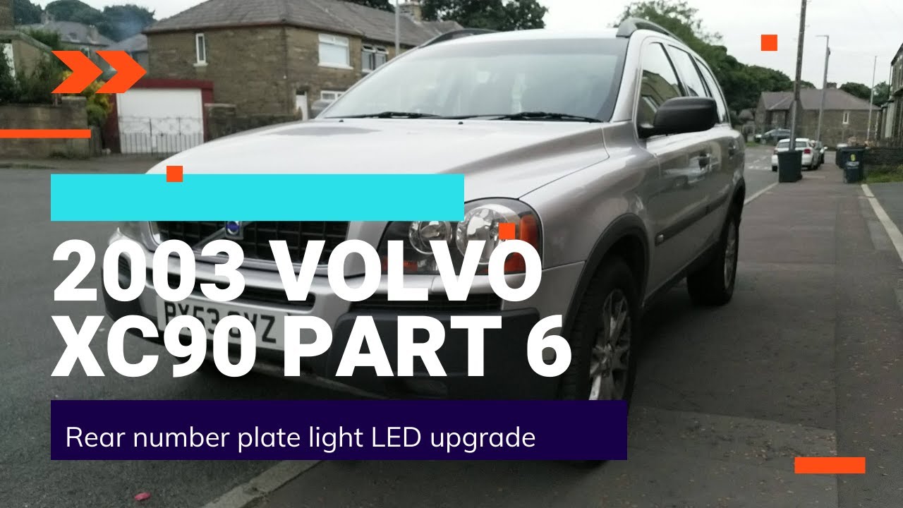 Volvo XC90 License Plate Bulb Parts
