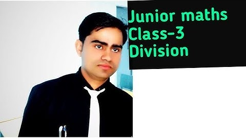 Junior maths class-3 Division Ex-8E