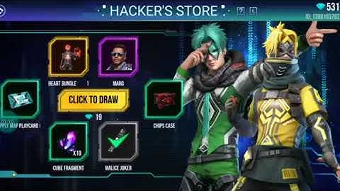 Free Fire new event 🔥🔥 Jack Of 4 Trades hacker store 🔥🔥