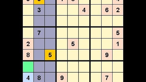 How to Solve The Toronto Star Five Star Sudoku October 9, 2022