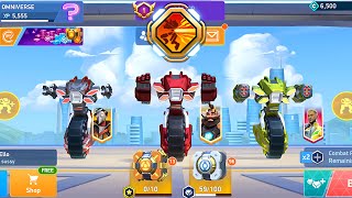 Slingshot with Rocket Mortar 12 - Missile Rack 12 - EM Rifle 12 - Mech Arena screenshot 1