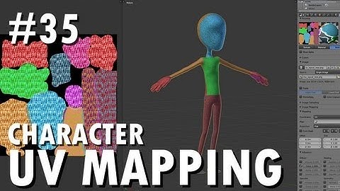 Blender 2.6 Tutorial 35 - Character UV Mapping