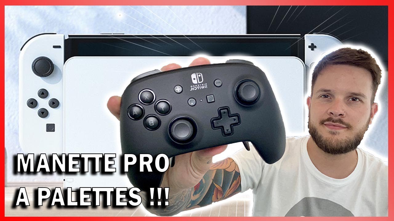 UNE MANETTE A PALETTES POUR NINTENDO SWITCH ! 🔥😱 - POWERA FUSION PRO  WIRELESS UNBOXING + AVIS 