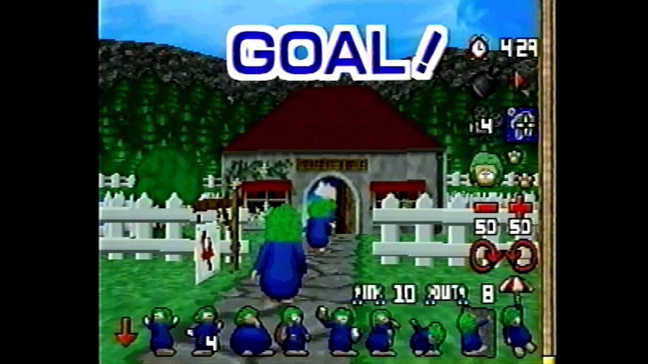 3D Lemmings  ３Ｄ レミングス para Playstation (1996)