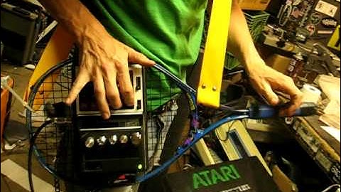 Tennis Racquet Calculator Synth keytar made by Corey Busboom