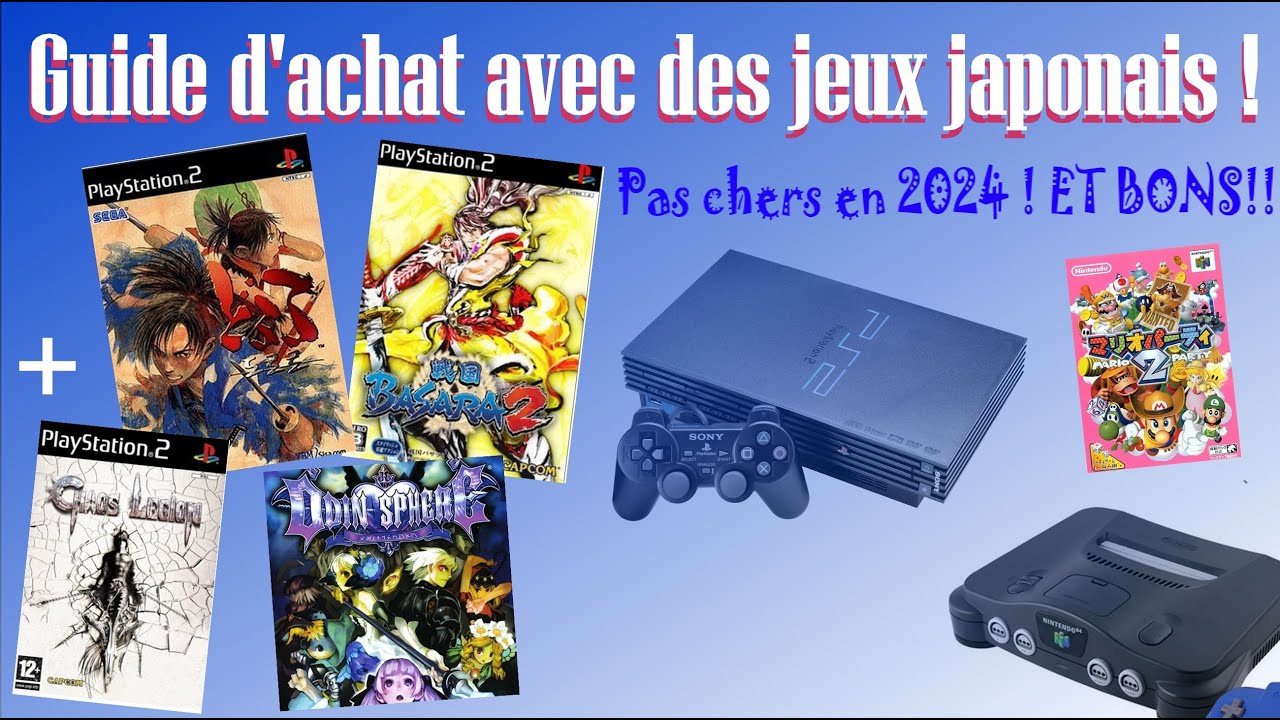 P2 Guide PS2 Guide d'achat avec des jeux japonais et Unboxing N64 ! 🙂🕹️ ️💰 # ...