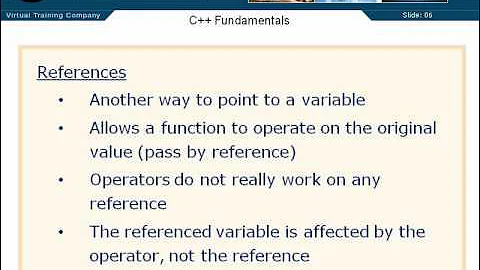 08  C++ Types & Arguments   50  Reference Types