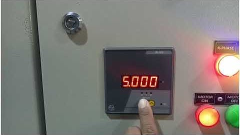 L&T MAKE WL1310 AMMETER PROGRAMMING