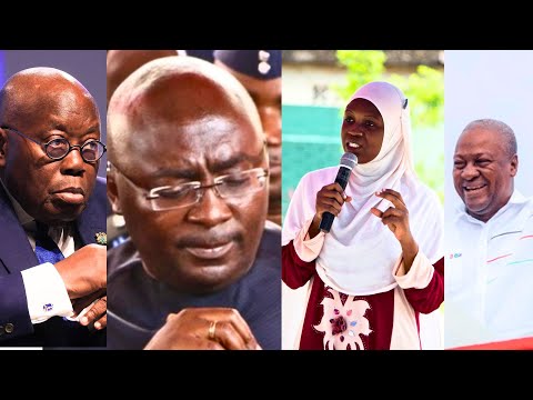 Young Girl Defend JM As She Exp0ṣẹs Bawumia Publicly, He Quit Campaigning & Bow In Sh@mẹ...Mugabe