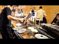 何この鉄板焼き？！画期的なアイデア料理人達による鮮やかな鉄板調理| Super Speed Okonomiyaki Cooking in Japan