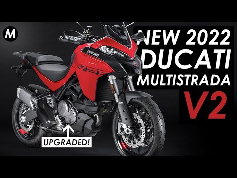 New 2022 Ducati Multistrada V2 & V2S: Everything You Need To Know!