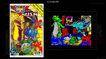 CJ in the USA - ZX Spectrum - (Big Red Software/Codemasters, 1991) - Random Gameplay