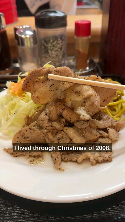 I thought this meal in Japan would be terrible