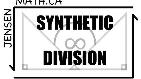 SYNTHETIC DIVISION - ADVANCED FUNCTIONS  | jensenmath.ca |