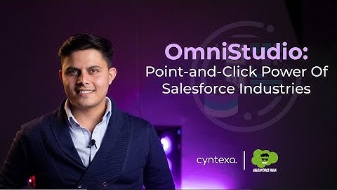 OmniStudio: Point-and-Click power of Salesforce Industries