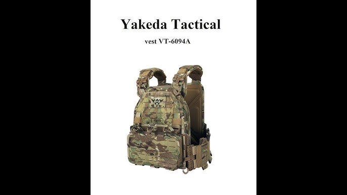 Gilet Tactique Porte Plaque Yakeda – Votre Meilleur Allié pour une