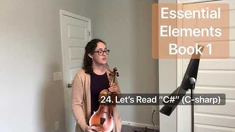 24. Let’s Read “C#” (C-sharp)