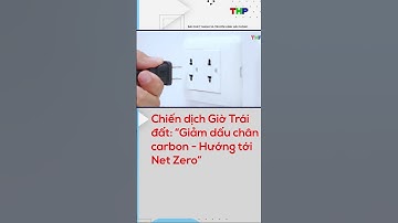 Chiến dịch Giờ Trái đất: “Giảm dấu chân carbon - Hướng tới Net Zero”