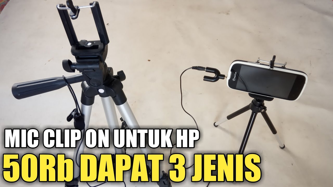 Mic clip on youtuber pemula YouTube