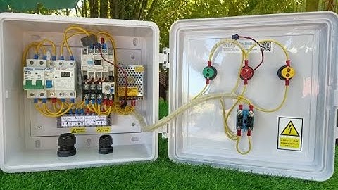 ตู้ควบคุมปั้มน้ำ สั่งงานผ่าน Arduino Board