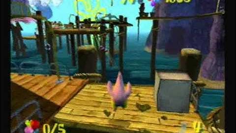 (GC) SS: BfBB Weird Mr. Krabs Glitch in Goo Lagoon