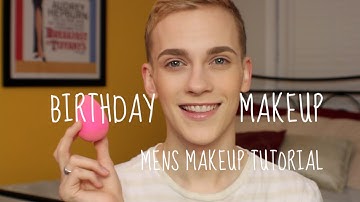 Birthday (Mens) Makeup Talk Through :: JonathanCurtisOnYT