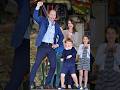 Can’t resist! William dances with Louis 🤣 #royal #princelouis #princewilliam