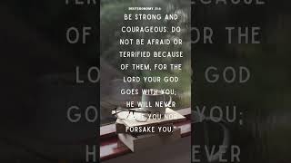 #FEAR NOT#THE LORD IS WITH YOU#