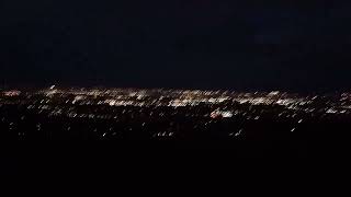 View of Fireworks High Up in Colorado Springs, 4th of July