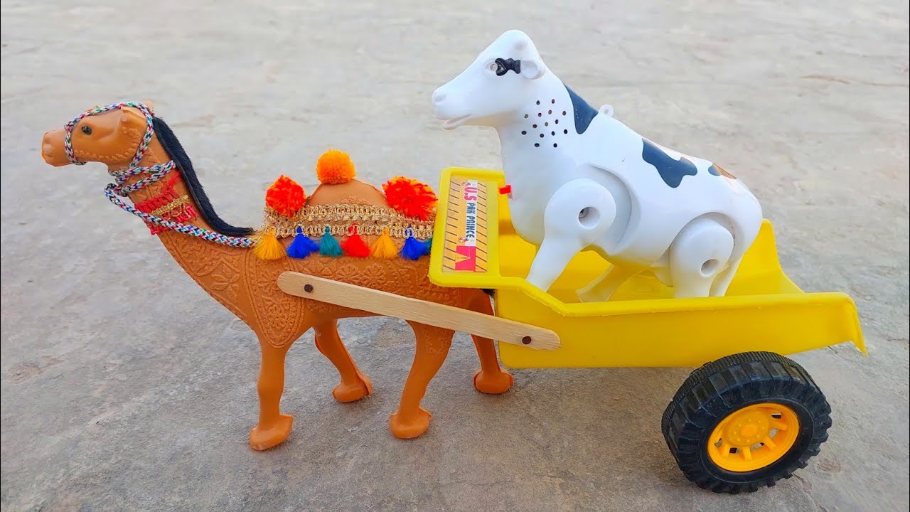 How to make wooden camel cart | mini camel cart making project | village home
