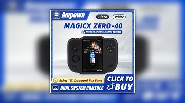 Limited AMPOWN ZERO 40 Video Game Console 4