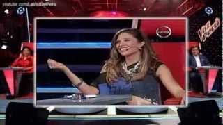 LA VOZ KIDS PERU 14 01 14 ANTONELLA MONTALVO 'De Mi Enamorate' Audiciones a Ciegas