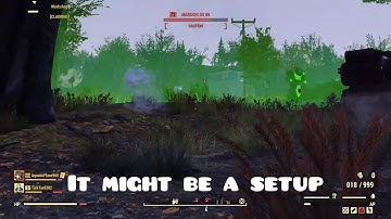 Fallout 76 PVP They attacked the bait workshop #fallout76 #pvp