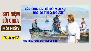 THỨ NĂM TUẦN XXII MÙA THƯỜNG NIÊN 05/09/2024 #phutcaunguyen