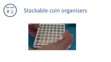 Stackable Parametric GridFinity Coin Organizer – Customizable 3D Print with Fusion