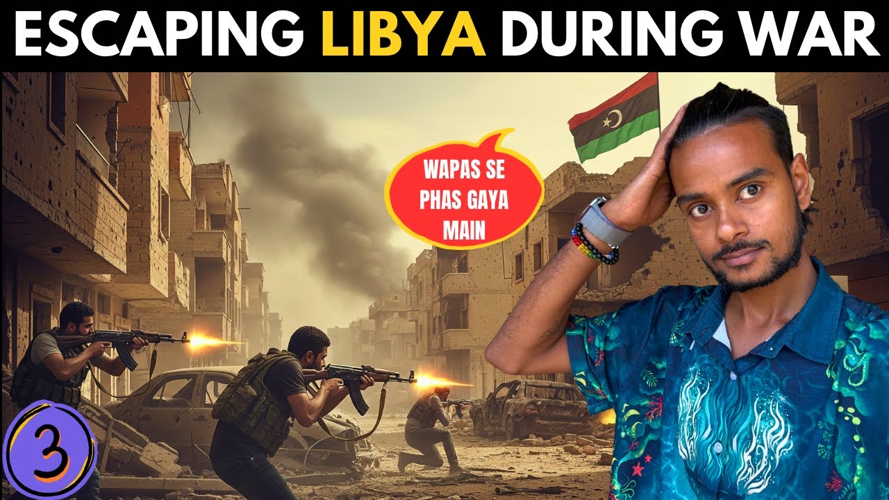 Escaping LIBYA During War