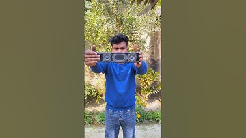 Making homemade Bluetooth speaker #shots #project #experiment #sujanexperiment