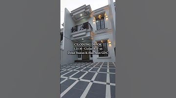 Rumah Mewah 2 Lantai di Cilodong Nempel Sukmajaya Depok Dekat Studio Alam TVRI & RS HGA