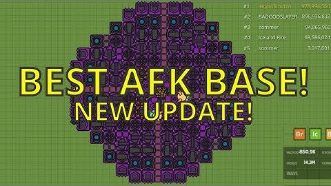 ZOMBS.IO BEST AFK BASE EVER! NEW UPDATE! // 4 PLAYER BASE // iXPLODE Bryan Smith