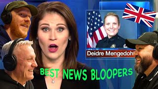 Best News Bloopers REACTION!! | OFFICE BLOKES REACT!!