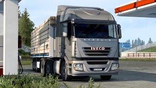 Euro Truck Simulator 2 - Iveco Stralis 560 | Graz to Krakow Part 2