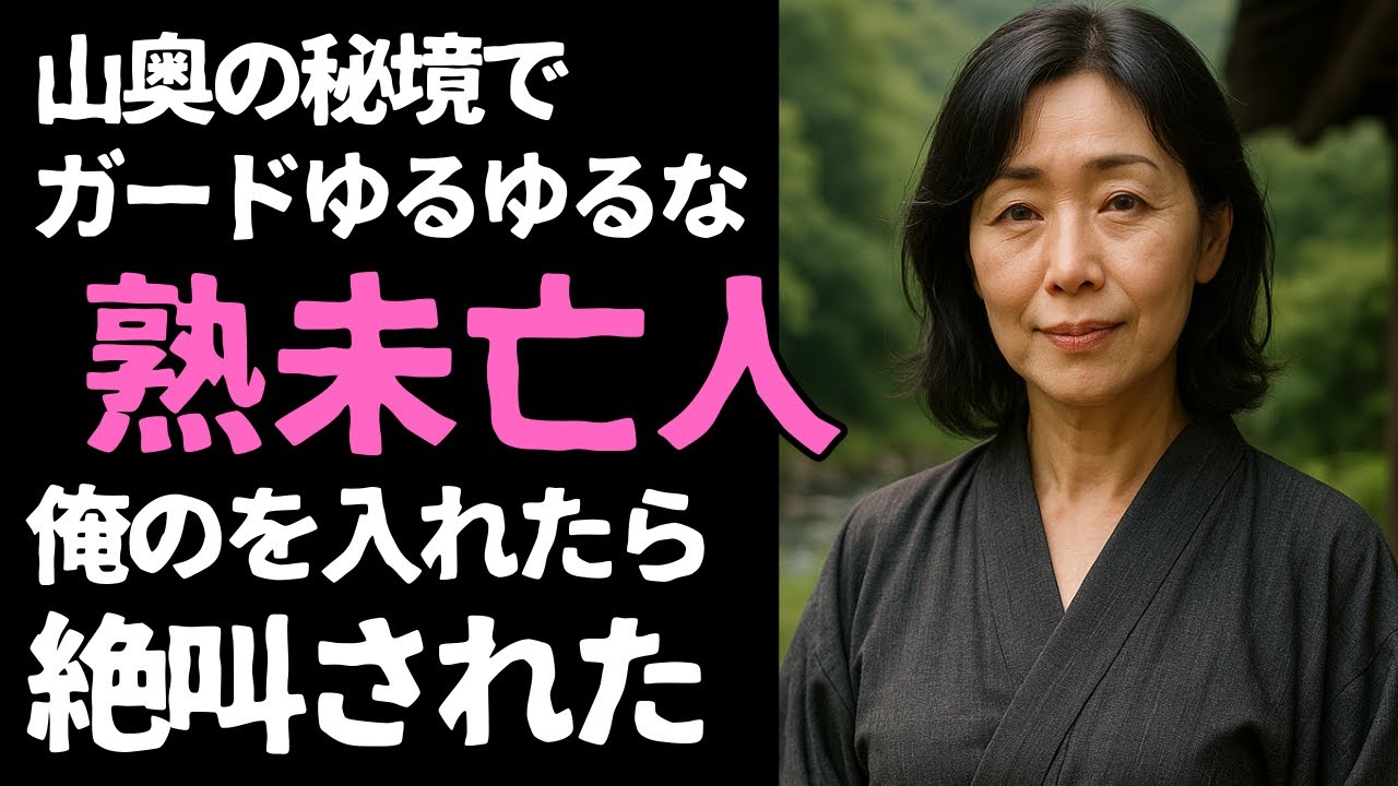 Outline Video 【シニア恋愛】湯けむりの先に咲いた恋 ~熟年のふたりが交わした秘境での“約束”~【恋愛小説】