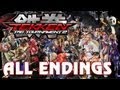 Tekken Tag Tournament 2 - 'All Character Endings' TRUE-HD QUALITY