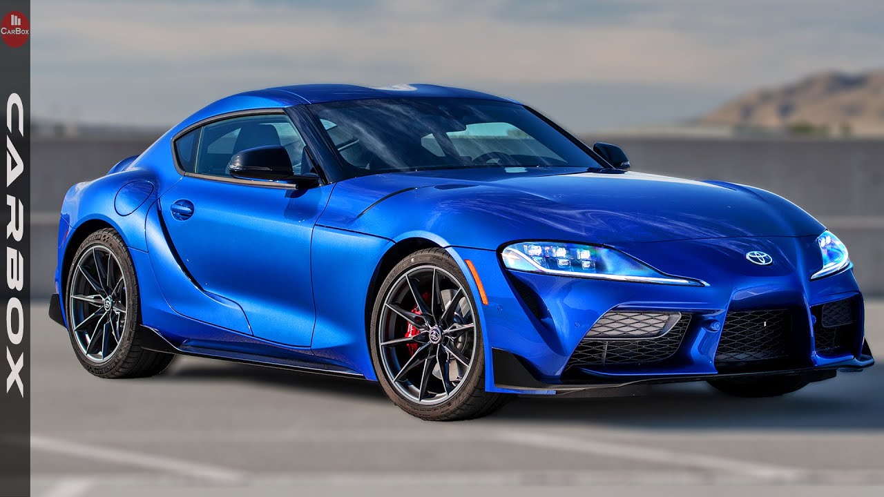 New Toyota GR Supra 3.0 Premium MT 2023 Stratosphere Blue Design