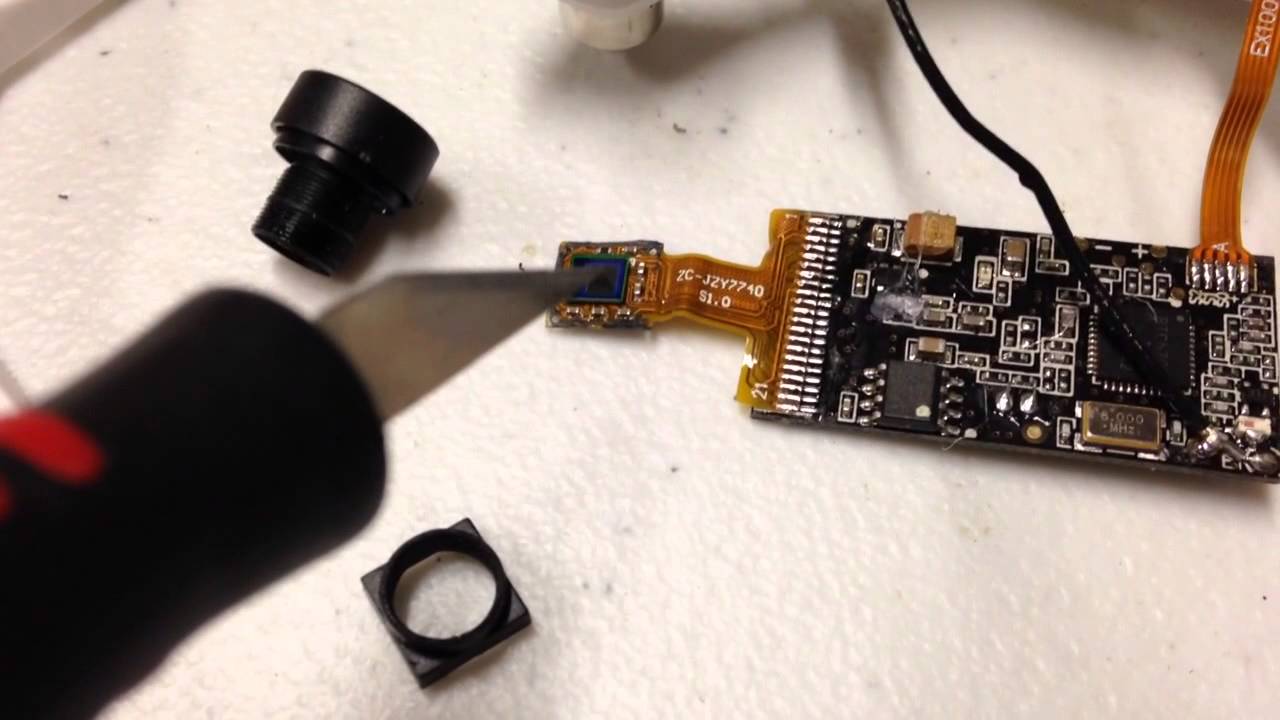 X4 Rear Lens Mod Wide Angle D Lens Mod for Hubsan X4 H107D: Part 2 - YouTube