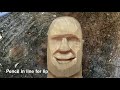 Carving a Character Face (step by step)