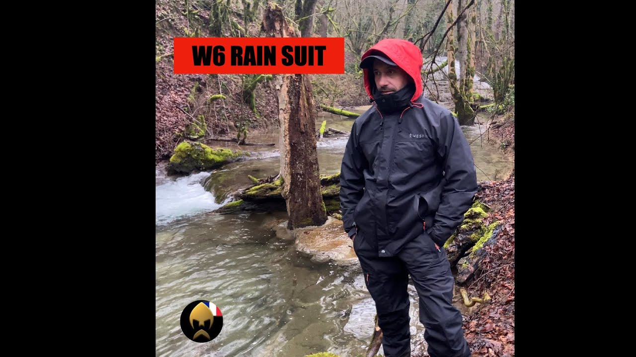 Combinaison de pluie WESTIN W6 RAIN SUIT - YouTube