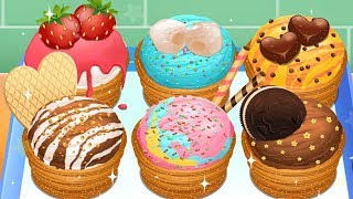 Ice Cream -  Churros Ice Cream Games - Best Cooking Games for Girls screenshot 3