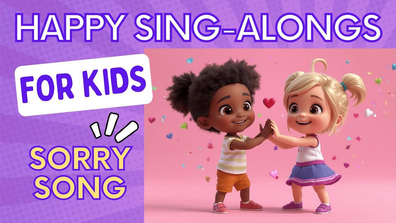 Learn to Say Sorry Song for Kids | Fun Sing-Along About Feelings, Empathy & Saying Sorry for Kids!