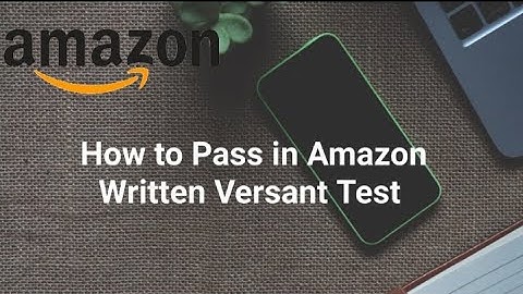 How to pass in Amazon Written Versant Test | Tips and Tricks to clear Versant Test
